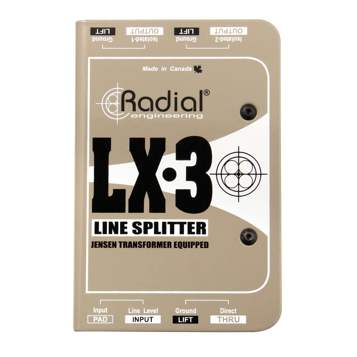 Radial LX-3 Passive Line Splitter