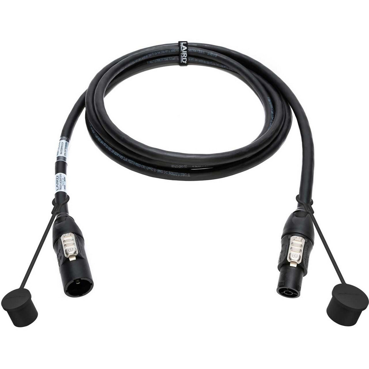 Laird TRUE1-ACEXT-010 TRUE1 powerCON Male to powerCON Female 20-Amp AC Power Extension Cable, 10-Feet