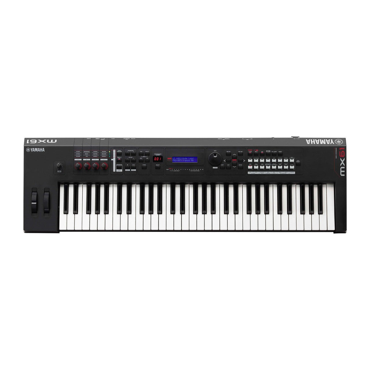 Yamaha MX61 61 Key Lightweight USB Audio Synthesizer Black