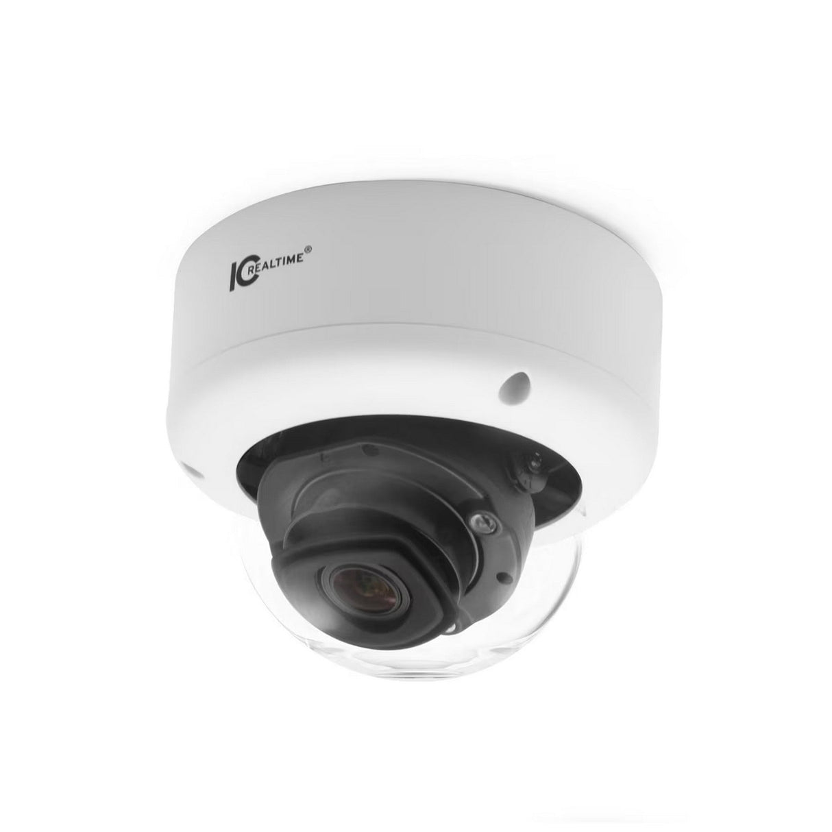 IC Realtime IPEL-D12V-IRW3 12MP IP Indoor/Outdoor Full-Size Vandal Dome w/Varifocal Motorized Lens