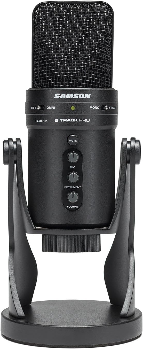 Samson G-Track Pro USB Microphone with Audio Interface