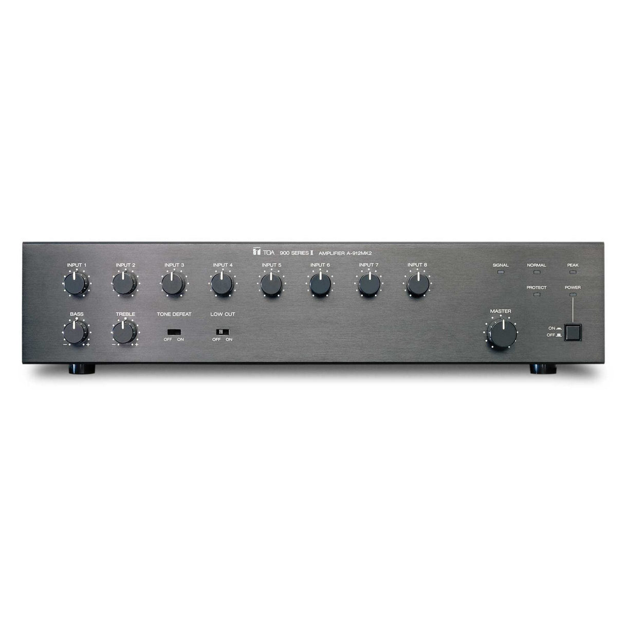 TOA Electronics A-912MK2 UL 8-Channel Mixer Power Amplifier