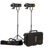 Ikan HF150-2PT-KIT Helia 150 2-Point Fresnel Bi-Color LED Studio Light
