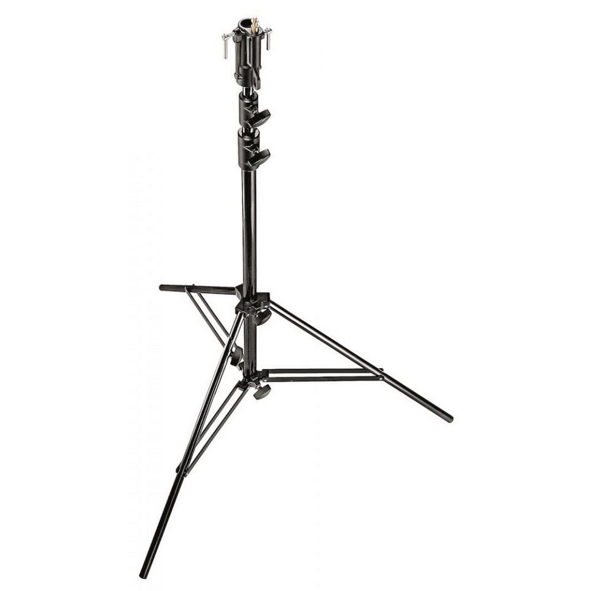 Manfrotto 007BSU Black Chrome Plated 3-Section Steel Stand