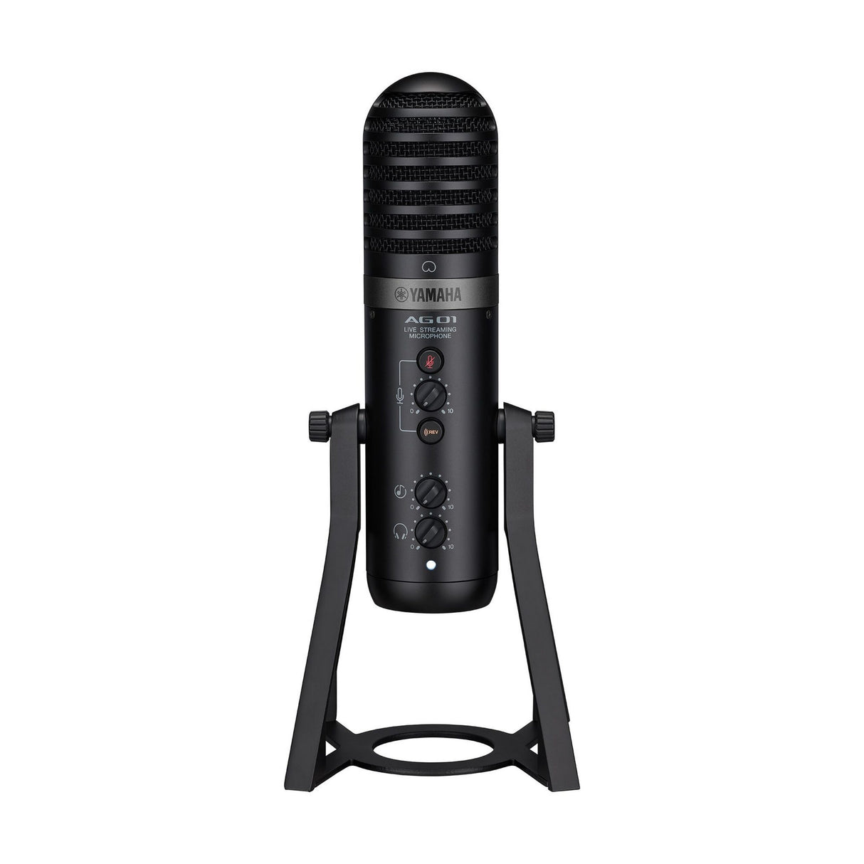 Yamaha AG01 Streaming USB Microphone, Black