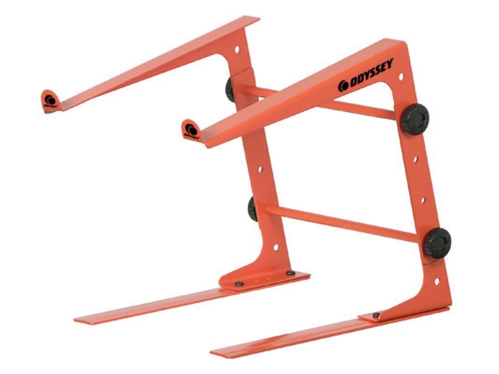 Odyssey Laptop Stand for 13 In Laptop Designer Series Orange w/Clamps