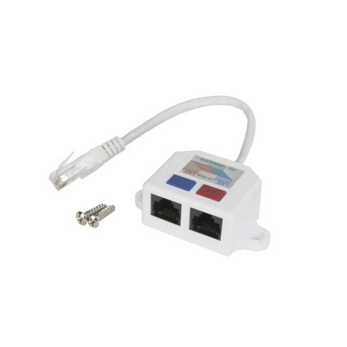 Lowell RJ45-Y RJ45 Y-Adaptor