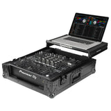 Odyssey Black Label Flight Case with Glide Style Laptop Platform for Pioneer DJ DJM-A9