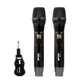 Gemini GMU-M200 UHF Wireless Dual Handheld Microphone System