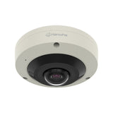 Hanwha XNF-8010RV X-Series 6MP IR Outdoor Fisheye Camera Ivory