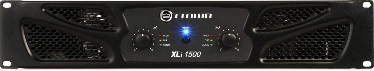 Crown XLi1500 2 Channel 450 Watt 4 Ohm Power Amplifier