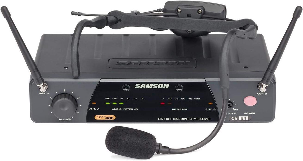 Samson AirLine 77 AH7 Fitness Headset Wireless System, K2