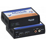 MuxLab 500439 HDMI Audio Extractor with Dolby and DTS Downmixer