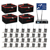 VocoPro IEM-Assist-32 24-Bit Digital Stereo Wireless Assistive Listening System 902-928 MHz