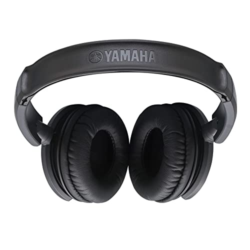 Yamaha HPH-100B Comfortable Dynamic Closed Back Headphones Black