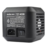 Godox AC26 AC Power Adapter for AD600Pro Witstro Outdoor Flash