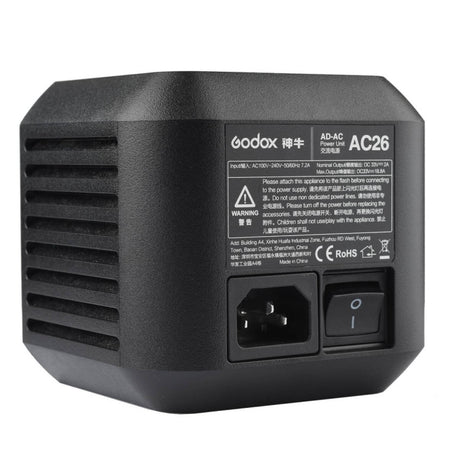 Godox AC26 AC Power Adapter for AD600Pro Witstro Outdoor Flash