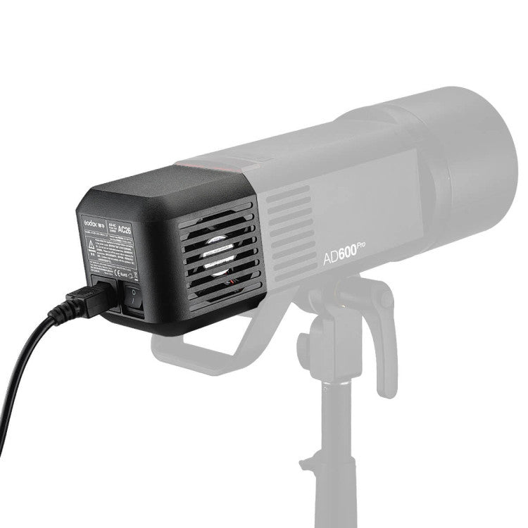 Godox AC26 AC Power Adapter for AD600Pro Witstro Outdoor Flash