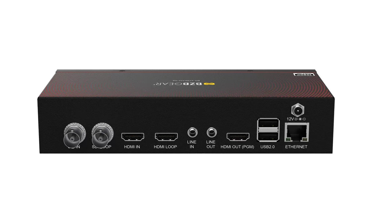 BZBGEAR BG-STREAM-DE 1080p60 HDMI/SDI Encoder Decoder with Dante AV-H Ready