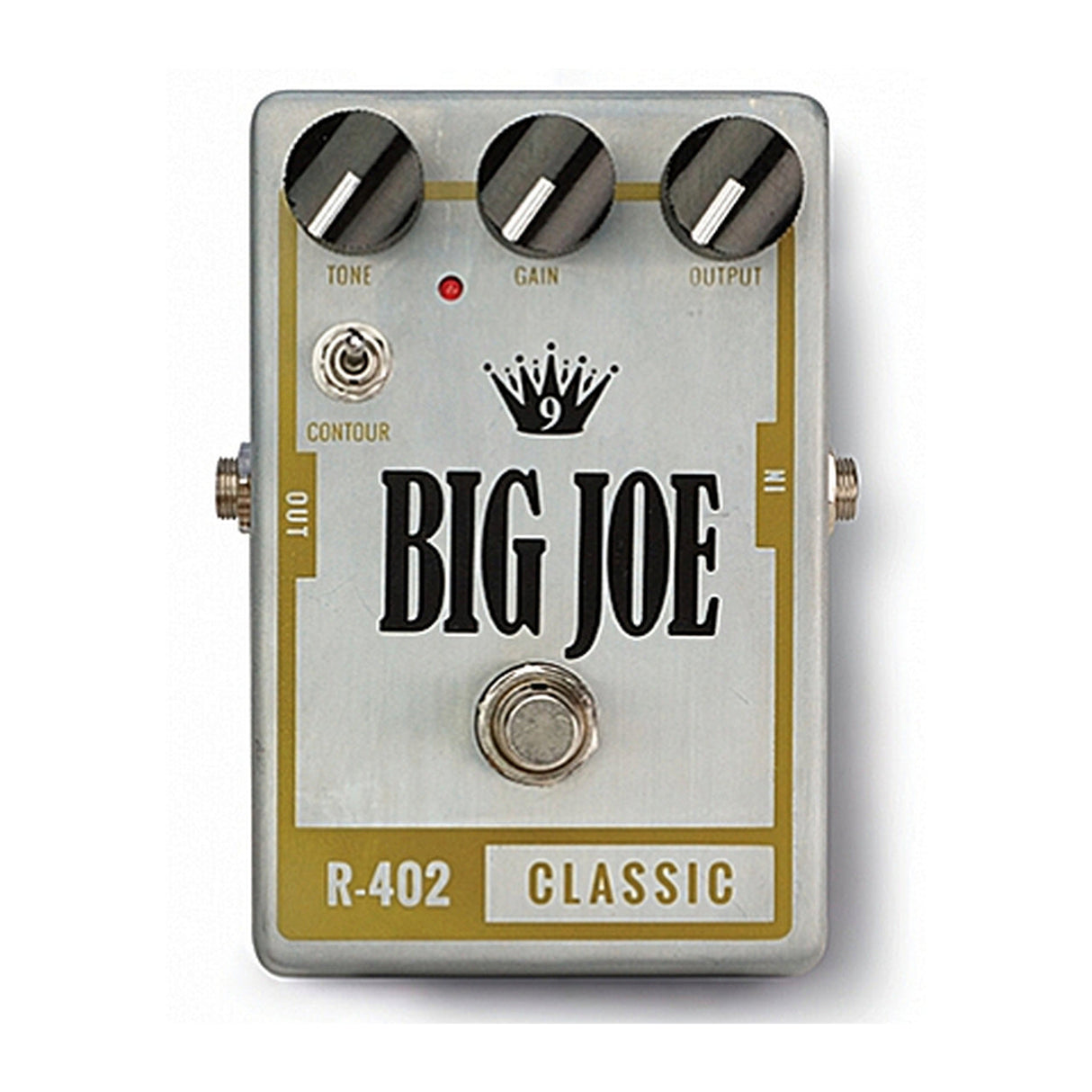 Big Joe Stomp Box Company R-402 Classic Overdriven Bypass Function Tube Amp Sound Guitar Pedal