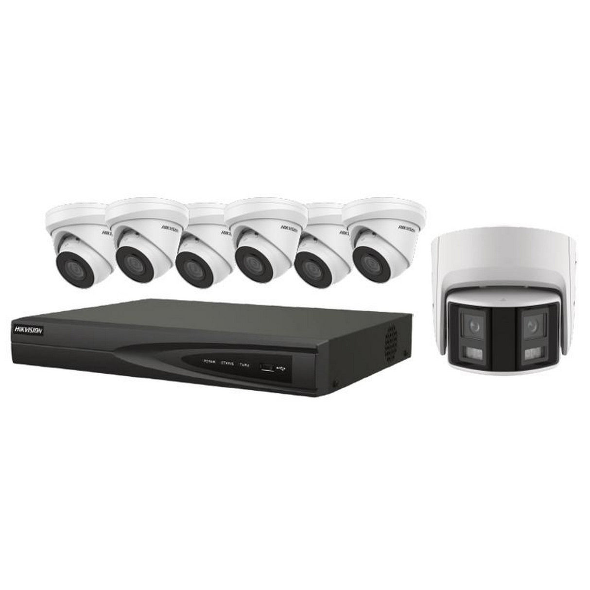 Hikvision EKI-K82T47 4MP PoE Surveillance Kit