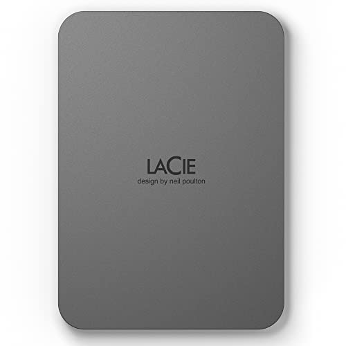 LaCie Mobile Drive Secure External HDD, 4TB