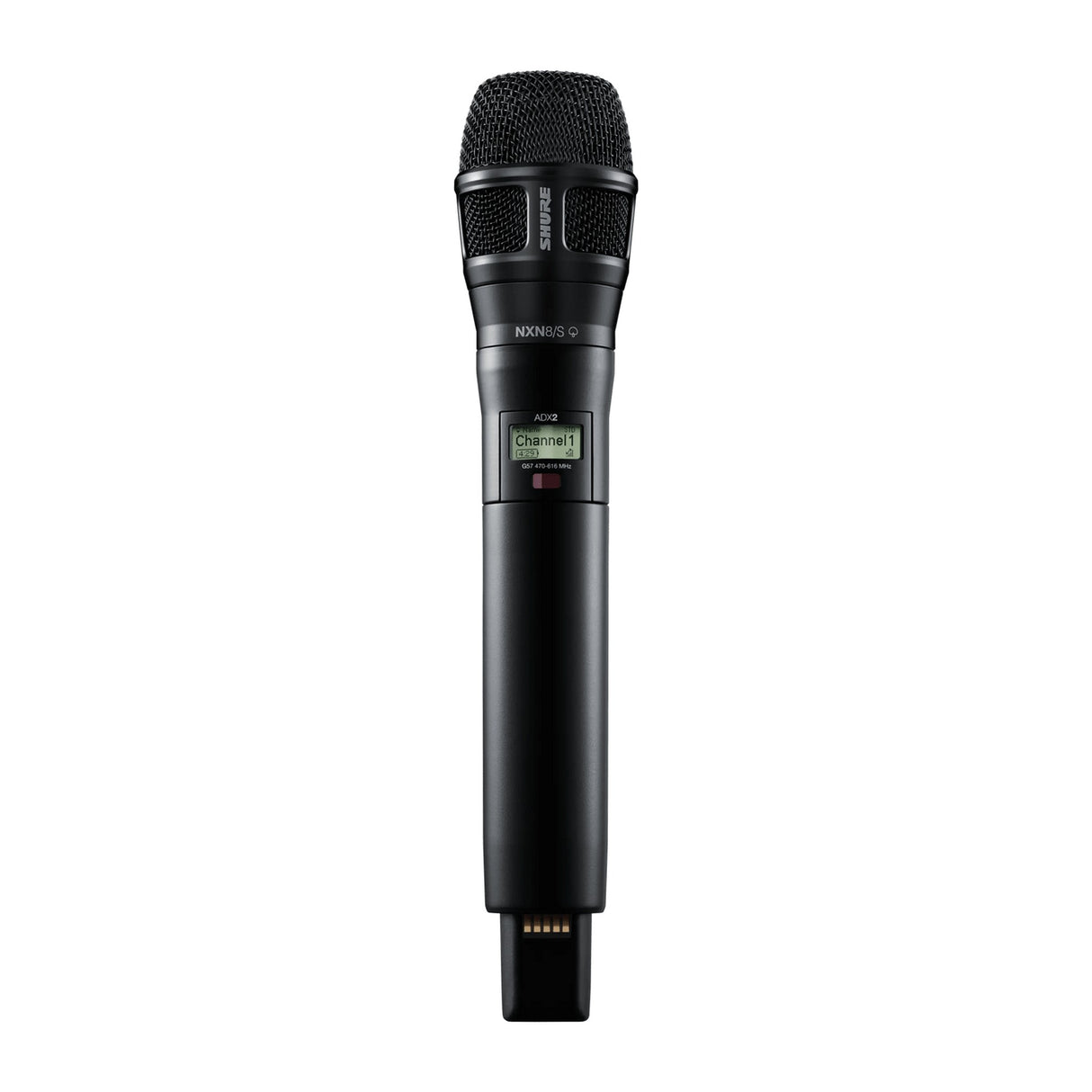 Shure ADX2/N8S Supercardioid Handheld Wireless Microphone Transmitter, G57: 470-616 MHz