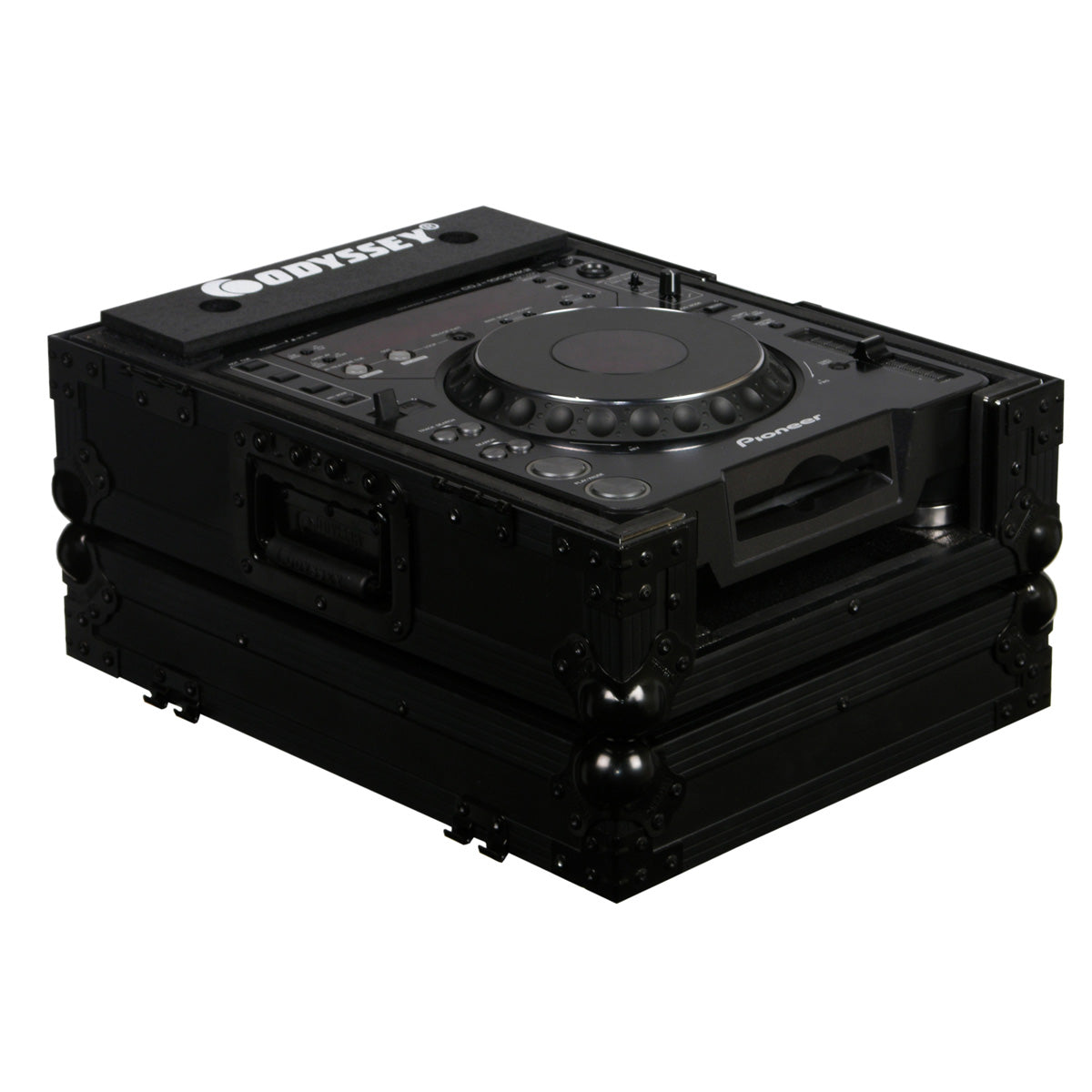 Odyssey Black Label ATA Flight Case for a Large Format CD Player