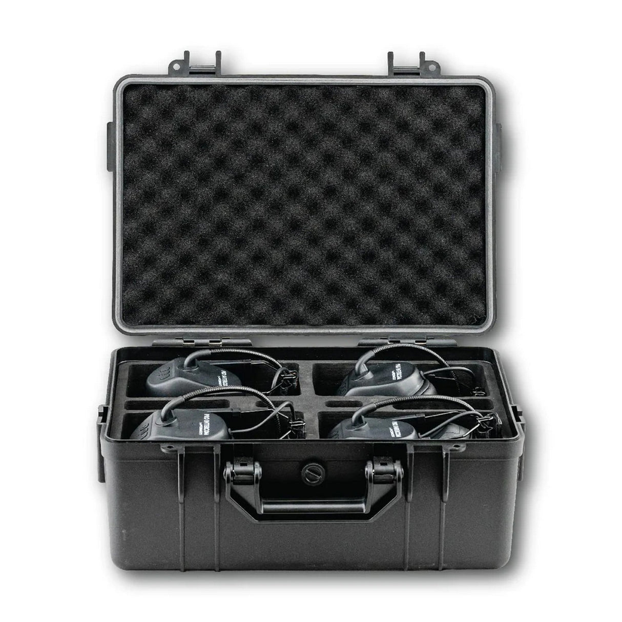 Pro Intercom WCASE4 Transport Case for up to 4 for Wireless Intercom Headsets