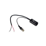 MuxLab CCTV Power-Thru Balun 500024 CCTV Power Thru Converter Cat5e/6 RJ45 Plug Cable with Video Remote Power