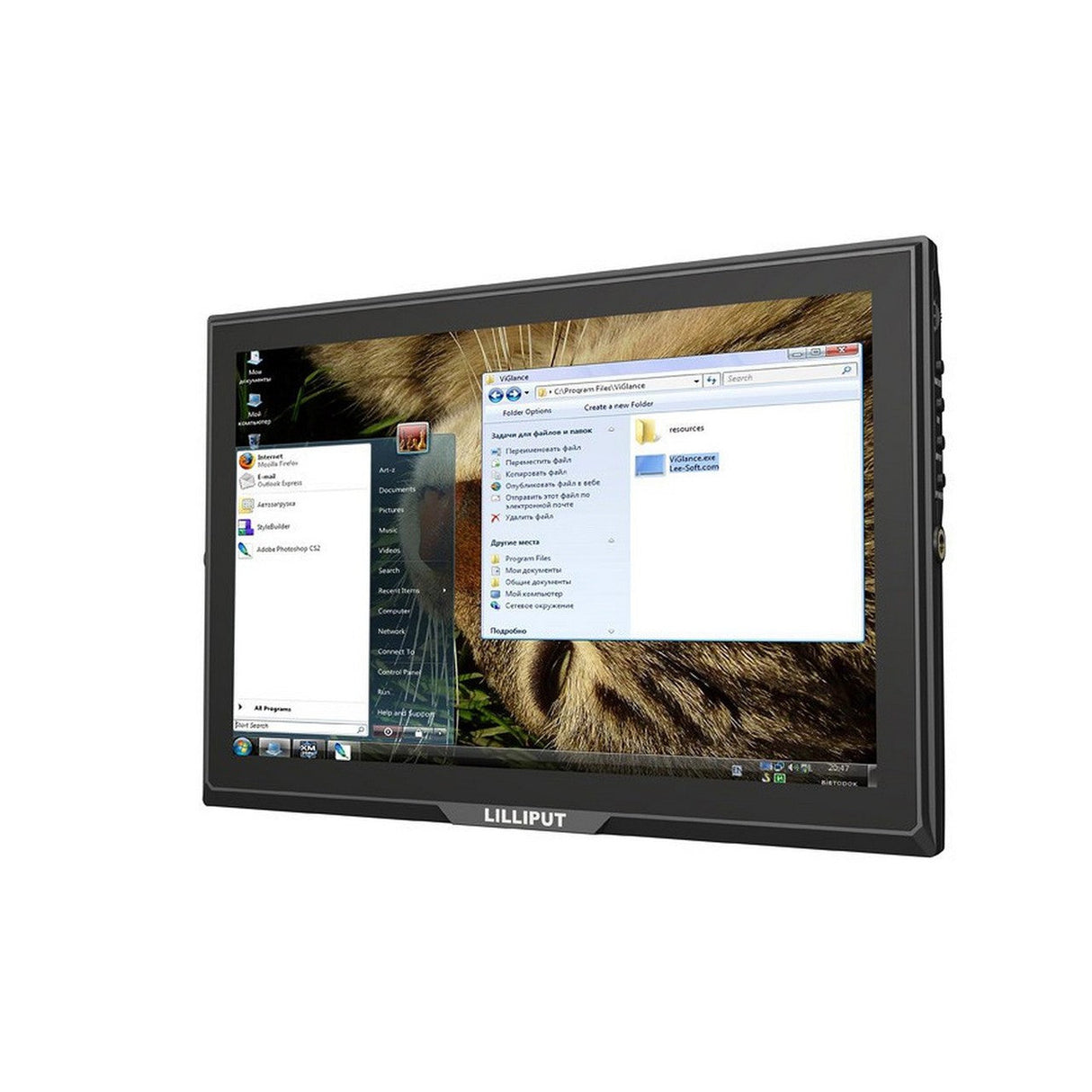 Lilliput FA1014-NP/C/T 10.1 Inch LED HDMI DVI VGA AV Multi Touch Screen Monitor