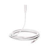 Shure TL48W/O TwinPlex Omnidirectional Subminiature Lavalier Microphone White with Bare Wire and Accessories