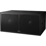 Pioneer Pro Audio XY-218S Dual 18-Inch Bass Reflex Subwoofer Black