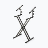 On-Stage Double-X KS7292 ERGO-LOK Keyboard Stand with Second Tier