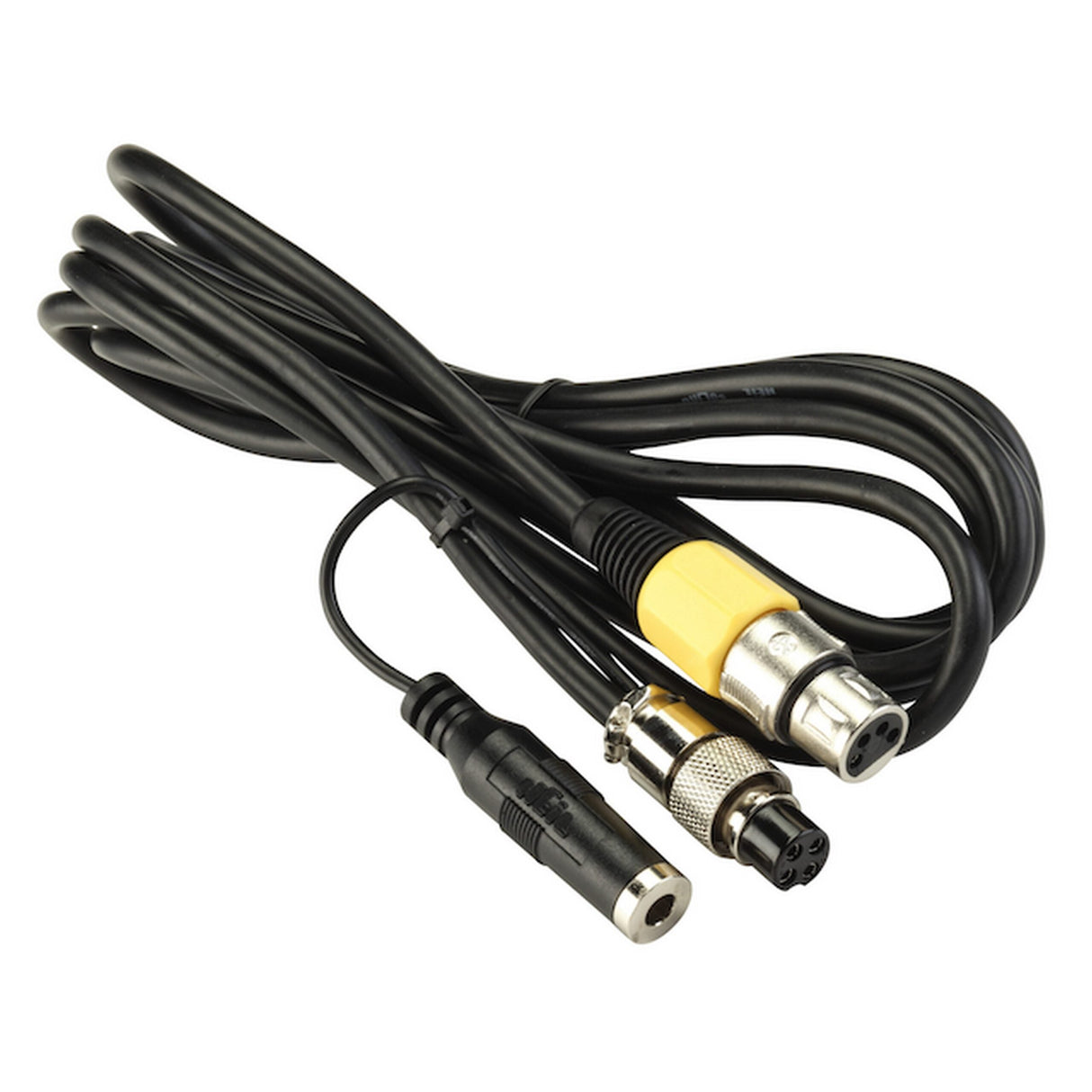 Heil Sound CC-1-Y4 XLR4 to Yaesu 4-Pin Round Microphone Cable, 8 Feet