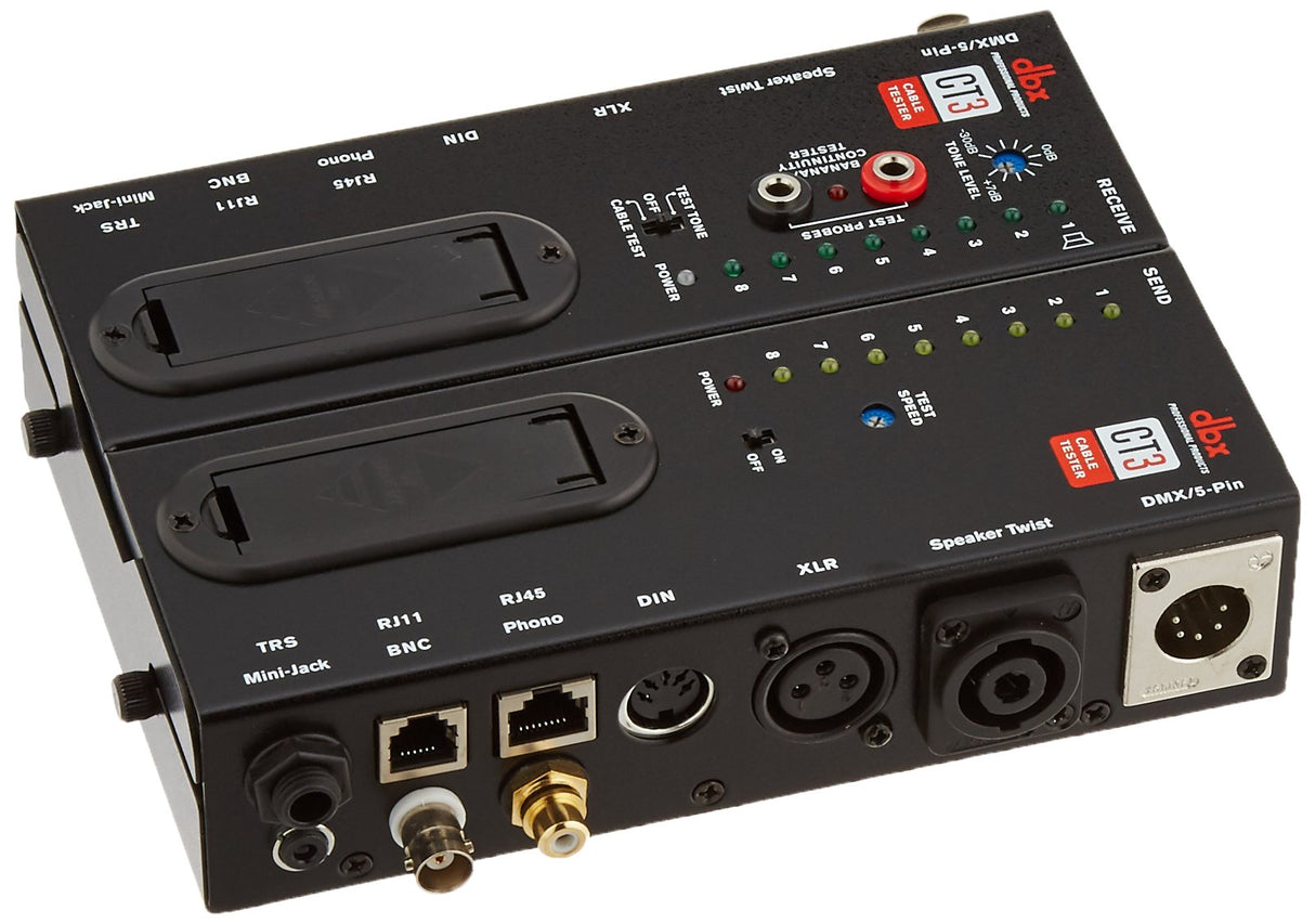 DBX CT3 Advanced Audio Cable Tester Unit