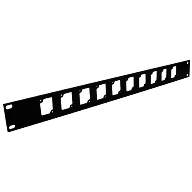 Ace Backstage Co. RPL-110 1 Space Aluminum 10 CONNECTRIX Mount Rack Panel