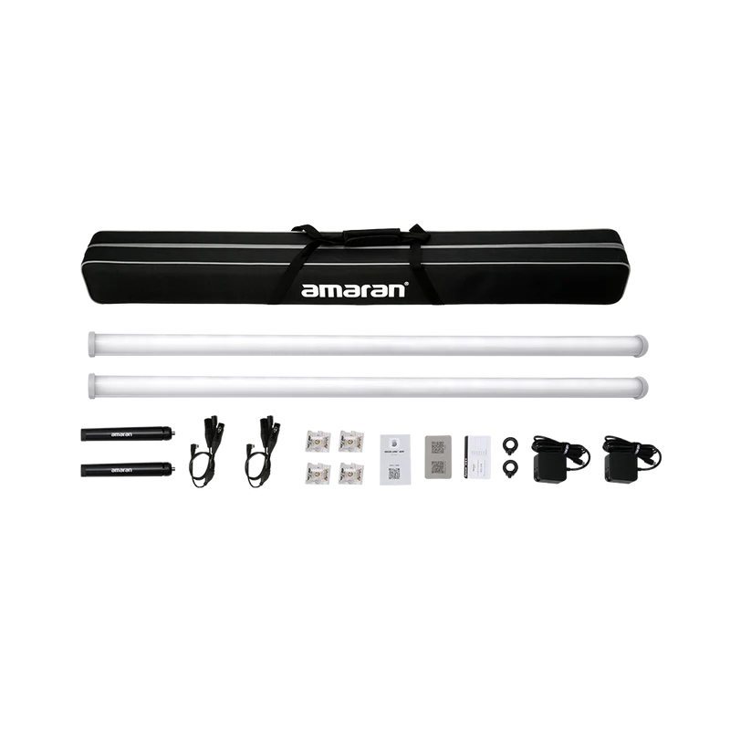 amaran PT4c 4ft RGBWW LED Pixel Tube 2-Light Production Kit