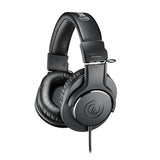 Audio Technica ATH-M20x Closed Back Over Ear Professional Monitor Headphones, Black (Used)