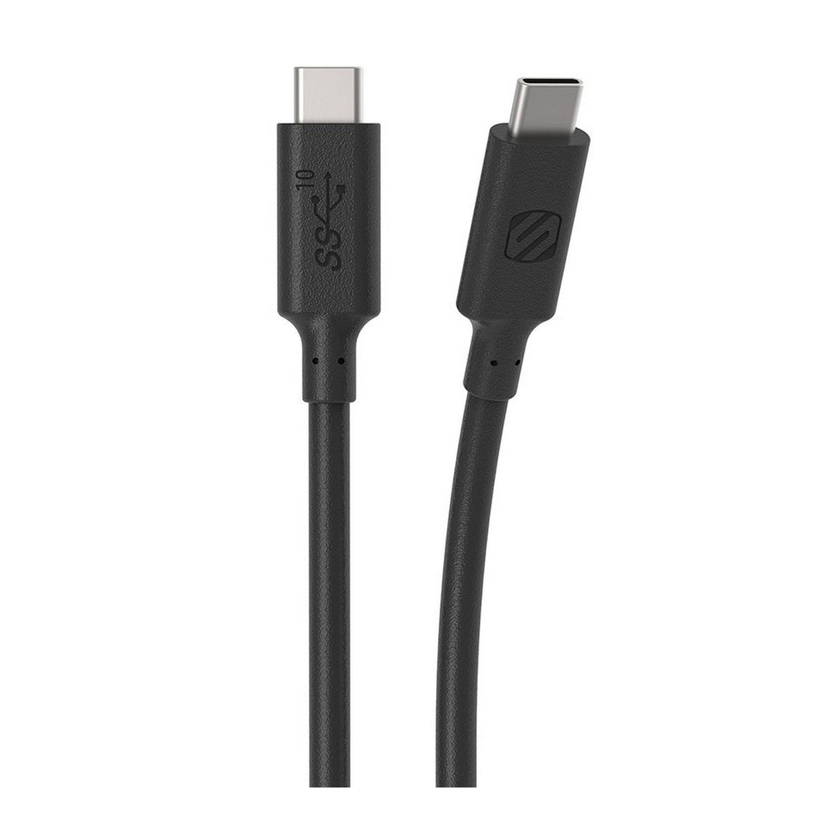 Scosche CC3G23 StrikeLine Charge Sync and Power Cable for USB-C Devices Black