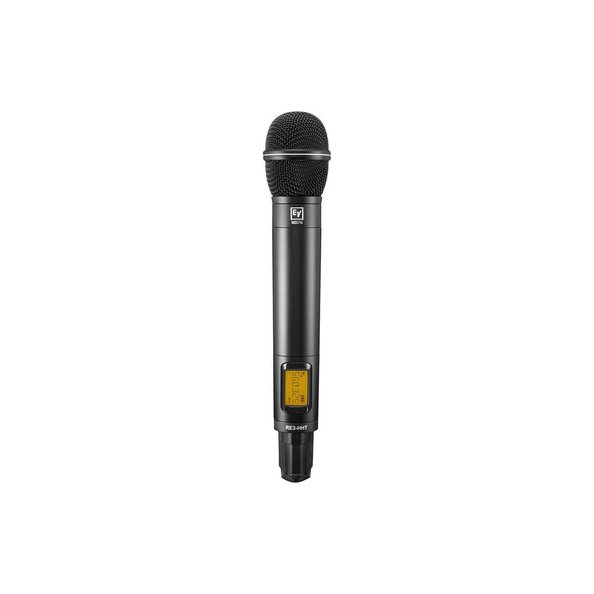 Electro-Voice RE3-HHT76 Wireless Handheld Microphone with ND76 Head, 5L 488-524MHz