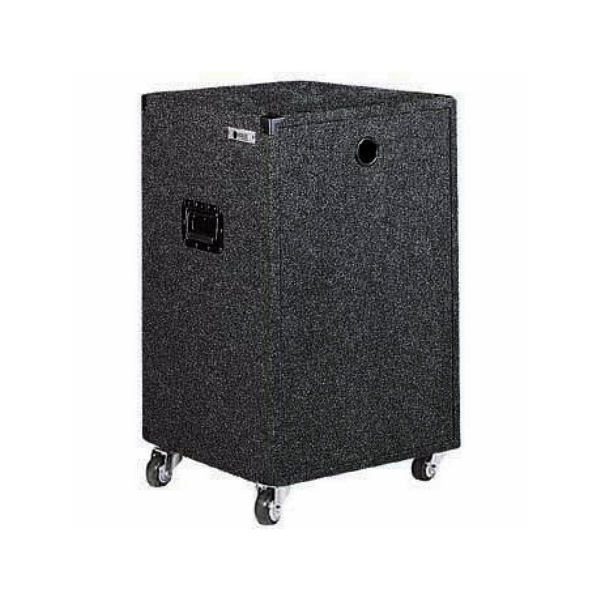 Odyssey 18 Space Carpeted Medium Duty Amp Rack with Wheels / Casters