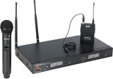 Audix AP42 C210 A R42 Receiver Wireless System with OM2 Transmitter B60 Bodypack and ADX10 Lavalier