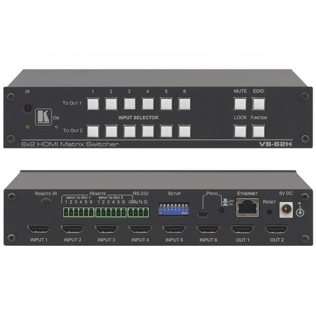 Kramer VS-62H 6x2 4K HDMI Matrix Switcher