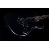 JET Guitars JS-400 MBK R Canadian Roasted Maple Neck Satin Black Electric Guitar