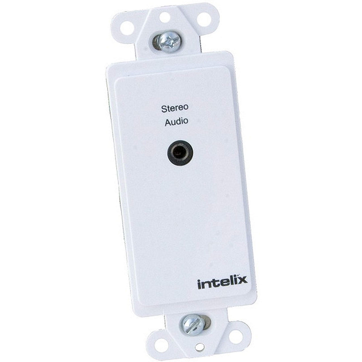 Intelix AVO-A2MINI-WP-F Analog Stereo Audio Wall Plate Balun, 3.5mm