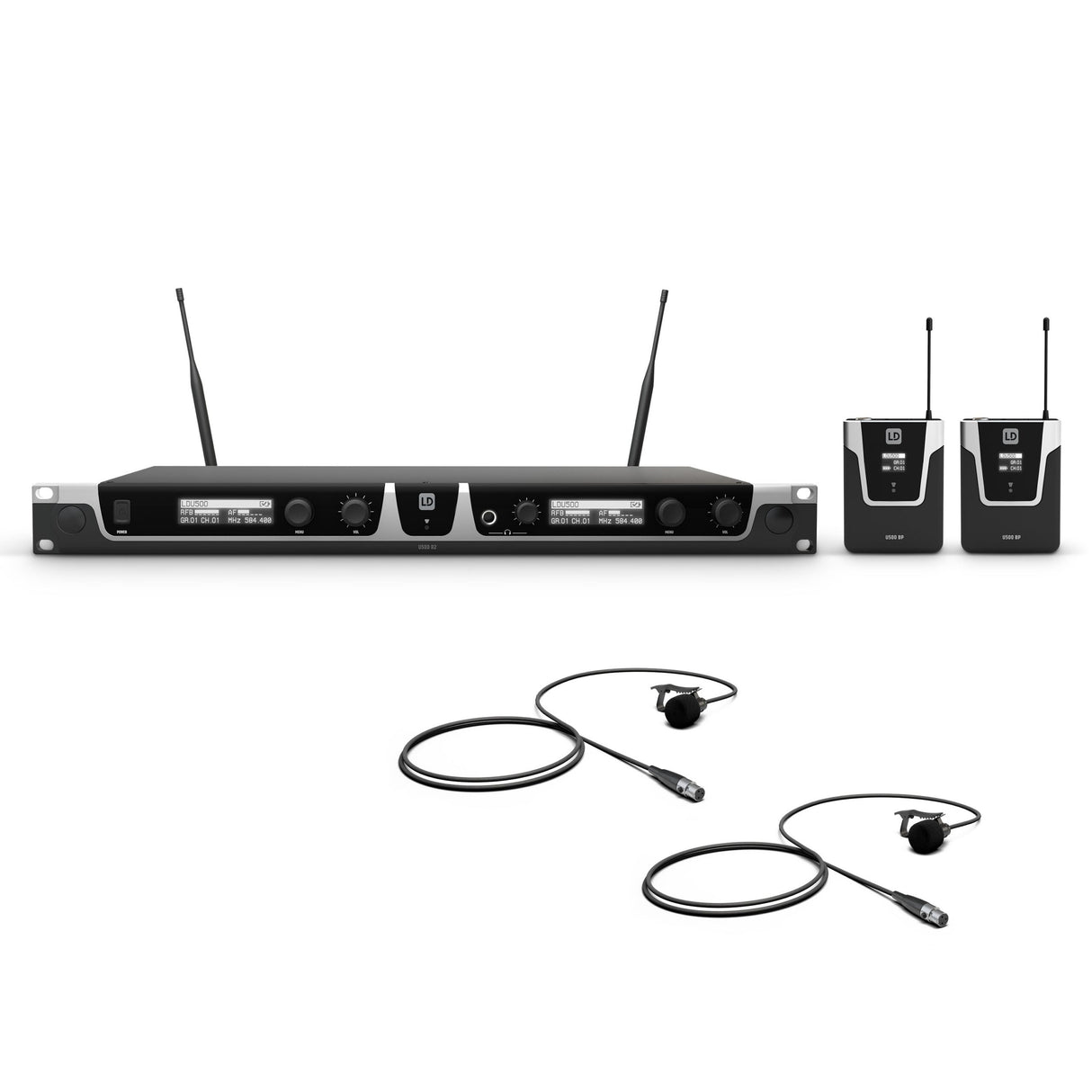 LD Systems U505 BPL 2 Wireless Microphone System, 584-608 MHz