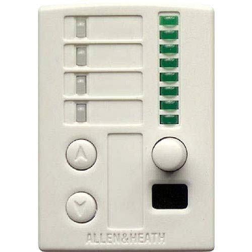 Allen & Heath PL-12 GR2 Remote Control Wall Plate w/IR Sensor 2 Programmable Switches 4 LEDs