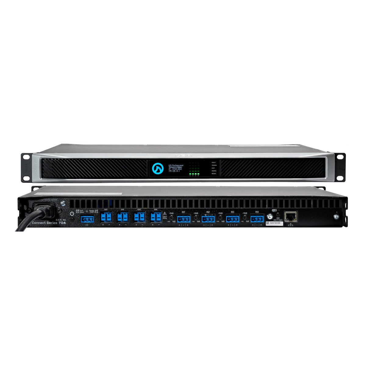 LEA Professional Connect 704 4-Channel 700W Power Amplifier