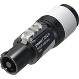 Neutrik NAC3FXXB-W-S PowerCON Blue/Gray XX Series Cable End Power Out Gray